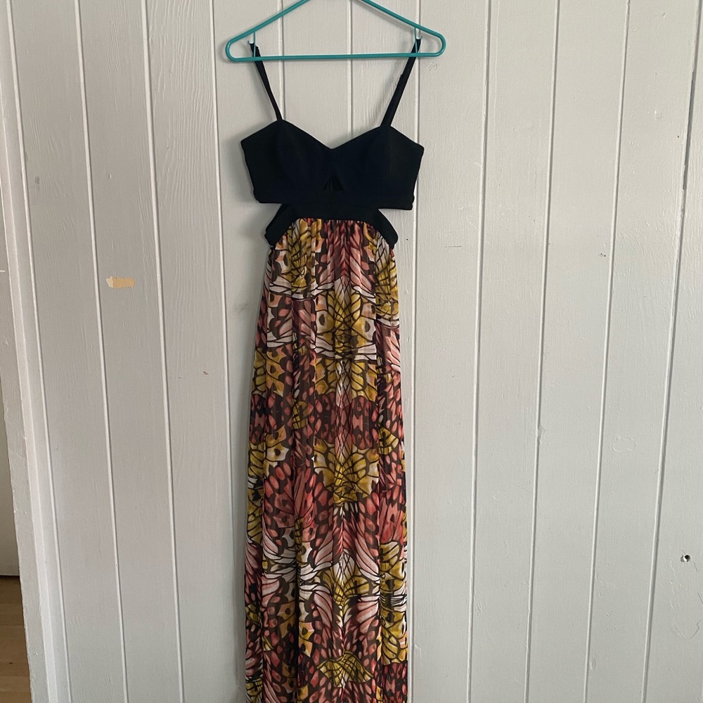 Floral maxi dress